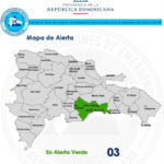 COE coloca al Gran Santo Domingo y San Cristóbal en alerta verde por lluvias