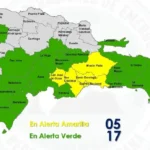 COE eleva a 22 las provincias bajo alerta meteorológica por incidencia de vaguada