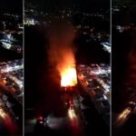 Incendio de más de cinco horas afecta fábrica de aceite en San Cristóbal