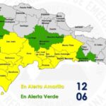 COE mantiene 18 provincias en alerta por lluvias