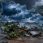 Las lluvias más intensas que han golpeado a RD en los últimos cinco años